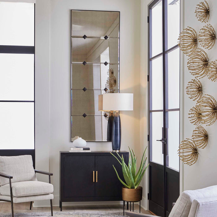 Serchio Mirror Black Iron-Mirrors/Pictures-Uttermost-Lighting Design Store