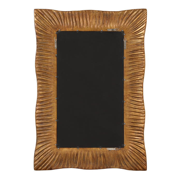 Emerson Mirror Antiqued Gold Leaf-Mirrors/Pictures-Uttermost-Lighting Design Store