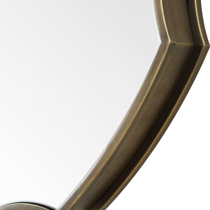 Gearing Up Mirror Antiqued Golden Bronze-Mirrors/Pictures-Uttermost-Lighting Design Store