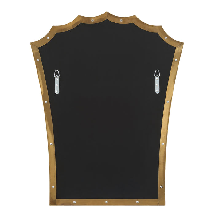 Monarch Mirror Antique Brass-Mirrors/Pictures-Uttermost-Lighting Design Store