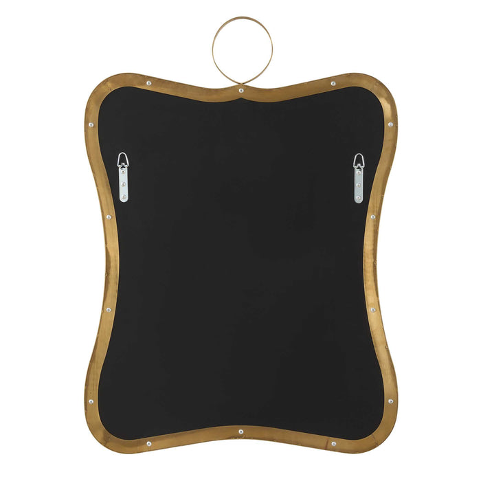 Talia Mirror Antique Brass-Mirrors/Pictures-Uttermost-Lighting Design Store