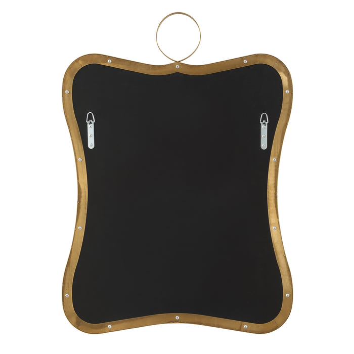 Talia Mirror Antique Brass-Mirrors/Pictures-Uttermost-Lighting Design Store