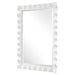 Haya Mirror White-Mirrors/Pictures-Uttermost-Lighting Design Store