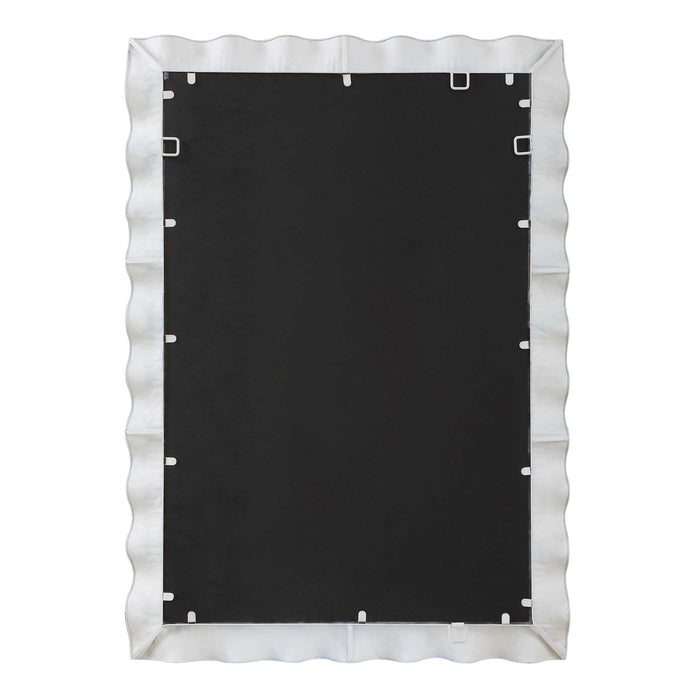 Haya Mirror White-Mirrors/Pictures-Uttermost-Lighting Design Store