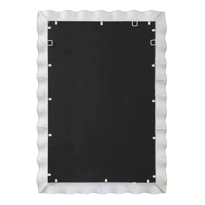 Haya Mirror White-Mirrors/Pictures-Uttermost-Lighting Design Store