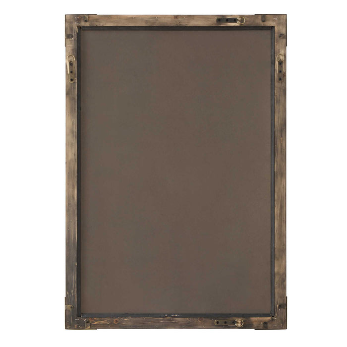 Rhea Mirror Antiqued Gold Iron-Mirrors/Pictures-Uttermost-Lighting Design Store