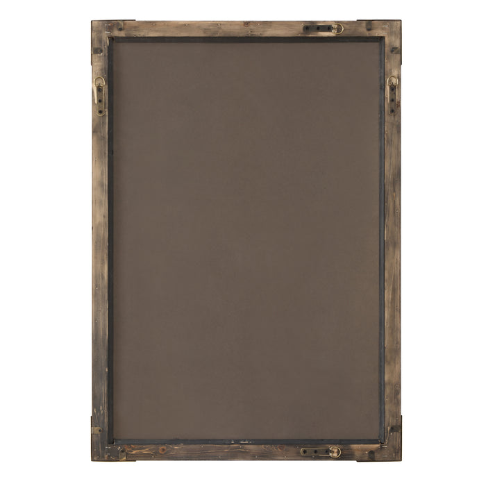 Rhea Mirror Antiqued Gold Iron-Mirrors/Pictures-Uttermost-Lighting Design Store