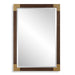 Rhea Mirror Antiqued Gold Iron-Mirrors/Pictures-Uttermost-Lighting Design Store