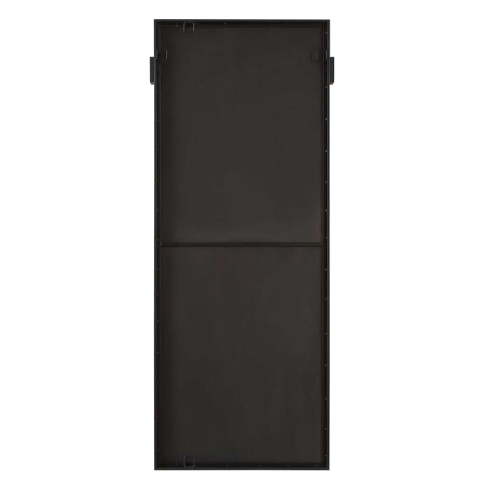 Stratton Mirror Satin Black-Mirrors/Pictures-Uttermost-Lighting Design Store