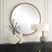 Sutton Mirror Aged Gold-Mirrors/Pictures-Uttermost-Lighting Design Store