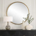 Sutton Mirror Aged Gold-Mirrors/Pictures-Uttermost-Lighting Design Store