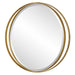 Rhodes Mirror Antiqued Gold Leaf-Mirrors/Pictures-Uttermost-Lighting Design Store
