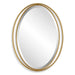 Rhodes Mirror Antiqued Gold Leaf-Mirrors/Pictures-Uttermost-Lighting Design Store