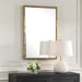 Sutton Mirror Aged Gold-Mirrors/Pictures-Uttermost-Lighting Design Store