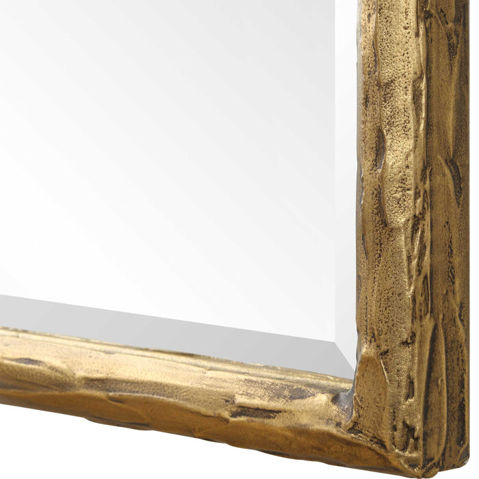 Sutton Mirror Aged Gold-Mirrors/Pictures-Uttermost-Lighting Design Store