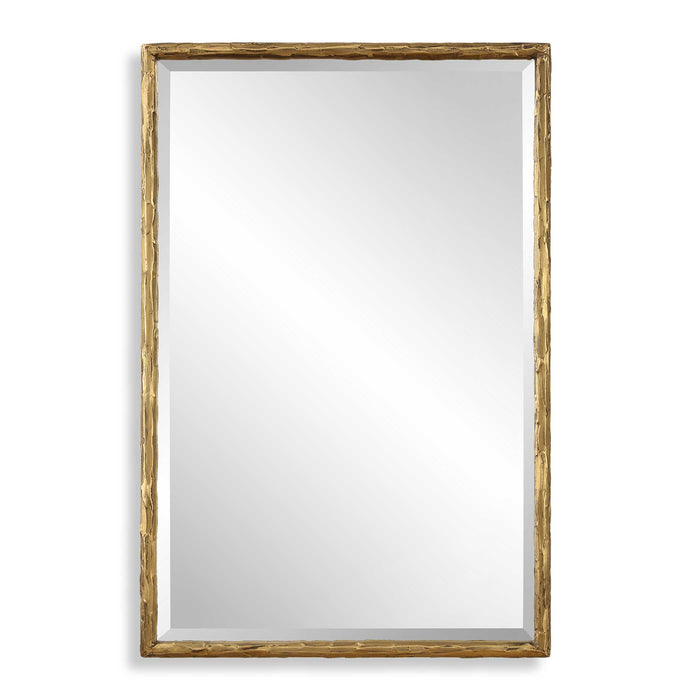 Sutton Mirror Aged Gold-Mirrors/Pictures-Uttermost-Lighting Design Store