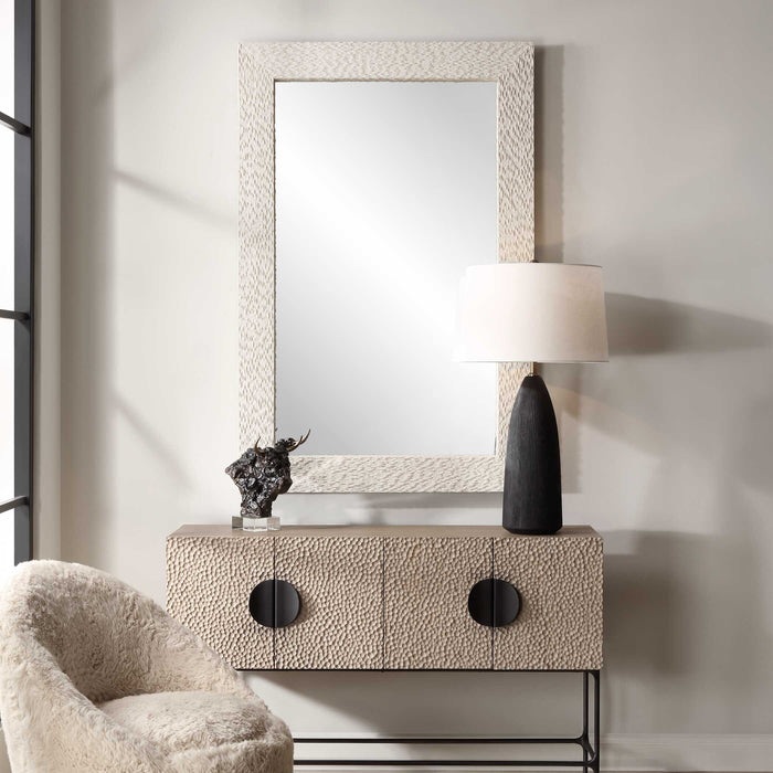 Everett Mirror Aged Ivory-Mirrors/Pictures-Uttermost-Lighting Design Store