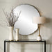 Pali Mirror Antiqued Brushed Gold-Mirrors/Pictures-Uttermost-Lighting Design Store