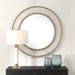 Denali Mirror Brushed Gold Iron-Mirrors/Pictures-Uttermost-Lighting Design Store