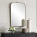 Cassidy Mirror Brass Plated-Mirrors/Pictures-Uttermost-Lighting Design Store