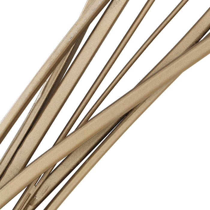 Frequencies Wall Decor Clean Silver Leaf-Mirrors/Pictures-Uttermost-Lighting Design Store