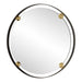 Radius Mirror Dark Bronze-Mirrors/Pictures-Uttermost-Lighting Design Store