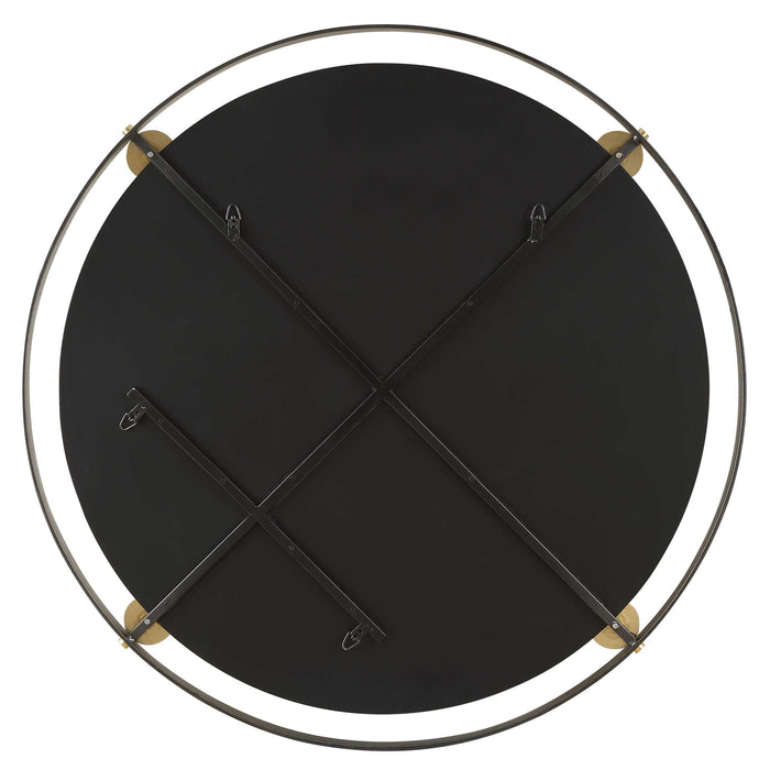 Radius Mirror Dark Bronze-Mirrors/Pictures-Uttermost-Lighting Design Store