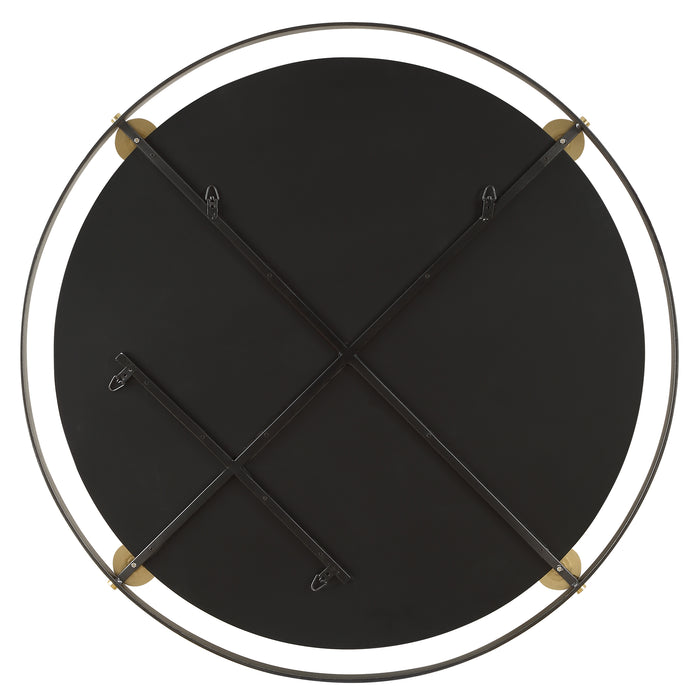 Radius Mirror Dark Bronze-Mirrors/Pictures-Uttermost-Lighting Design Store