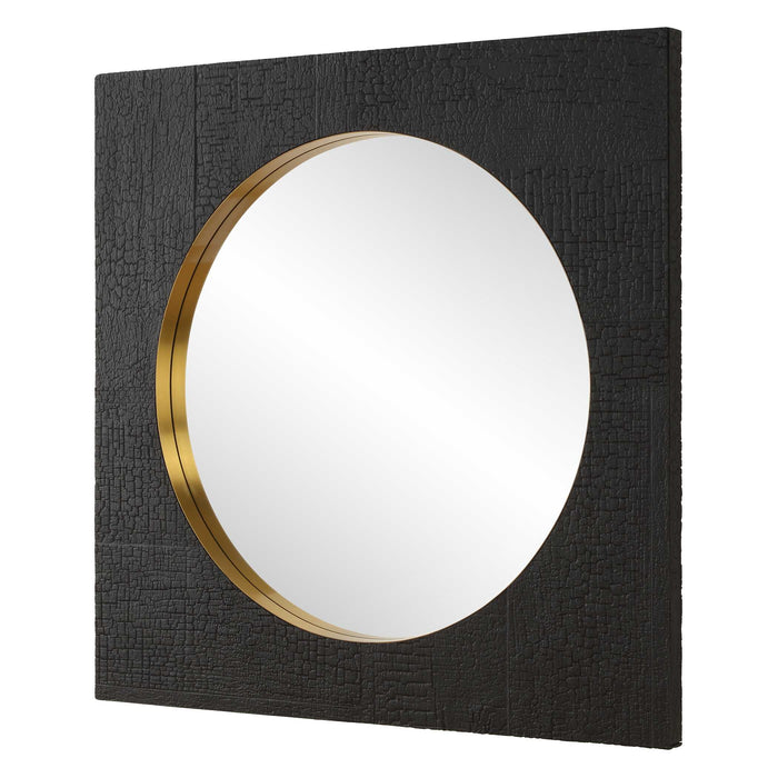 Ember Mirror Black-Mirrors/Pictures-Uttermost-Lighting Design Store