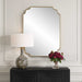Lennyn Mirror Antiqued Gold Leaf-Mirrors/Pictures-Uttermost-Lighting Design Store