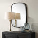 Benedo Mirror Matte Black Iron-Mirrors/Pictures-Uttermost-Lighting Design Store