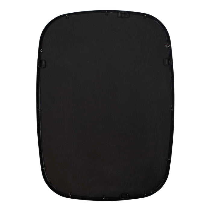 Benedo Mirror Matte Black Iron-Mirrors/Pictures-Uttermost-Lighting Design Store