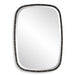Benedo Mirror Matte Black Iron-Mirrors/Pictures-Uttermost-Lighting Design Store