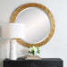 Celeste Mirror Antiqued Gold Leaf-Mirrors/Pictures-Uttermost-Lighting Design Store