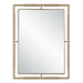 It's All Connected Mirror Plated Brass-Mirrors/Pictures-Uttermost-Lighting Design Store