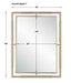 It's All Connected Mirror Plated Brass-Mirrors/Pictures-Uttermost-Lighting Design Store