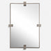 Bateau Mirror Brushed Gun Metal-Mirrors/Pictures-Uttermost-Lighting Design Store