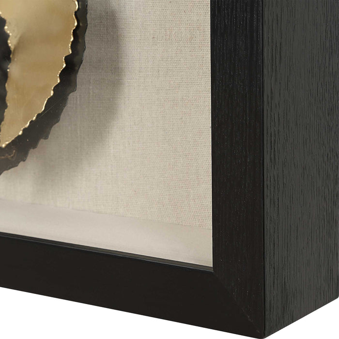 Golden Hour Box Satin Black-Mirrors/Pictures-Uttermost-Lighting Design Store