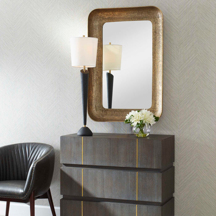 Alvaro Mirror Antique Brass-Mirrors/Pictures-Uttermost-Lighting Design Store