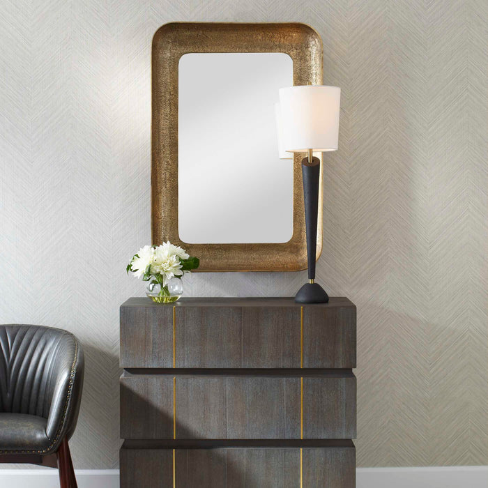 Alvaro Mirror Antique Brass-Mirrors/Pictures-Uttermost-Lighting Design Store