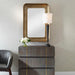 Alvaro Mirror Antique Brass-Mirrors/Pictures-Uttermost-Lighting Design Store