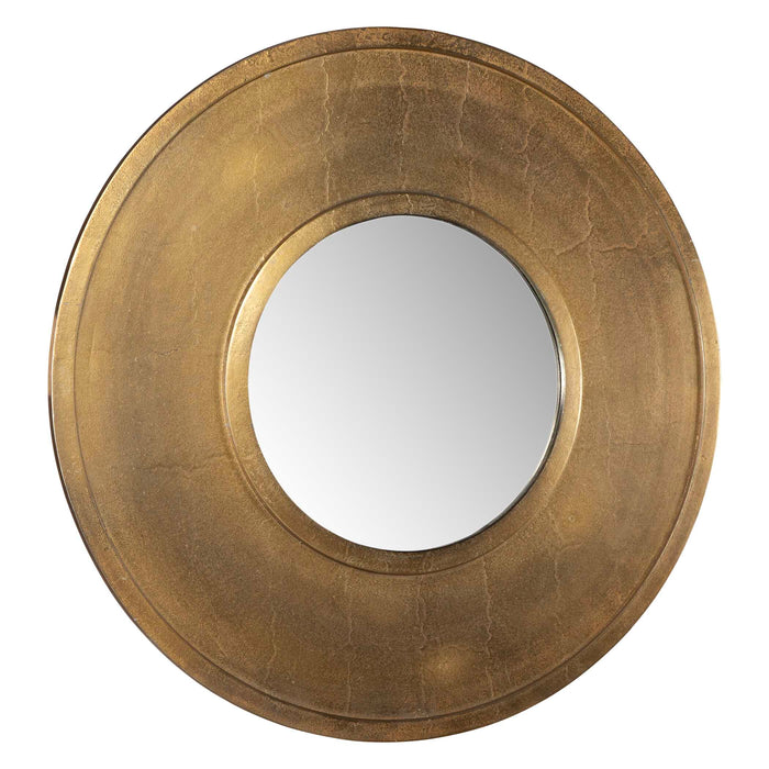 Axel Mirror Antique Brass-Mirrors/Pictures-Uttermost-Lighting Design Store
