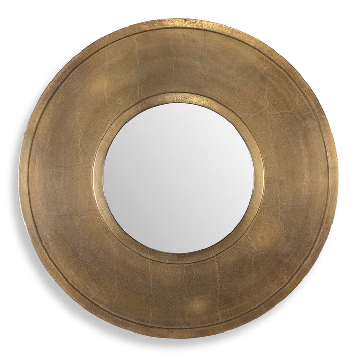Axel Mirror Antique Brass-Mirrors/Pictures-Uttermost-Lighting Design Store
