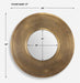 Axel Mirror Antique Brass-Mirrors/Pictures-Uttermost-Lighting Design Store