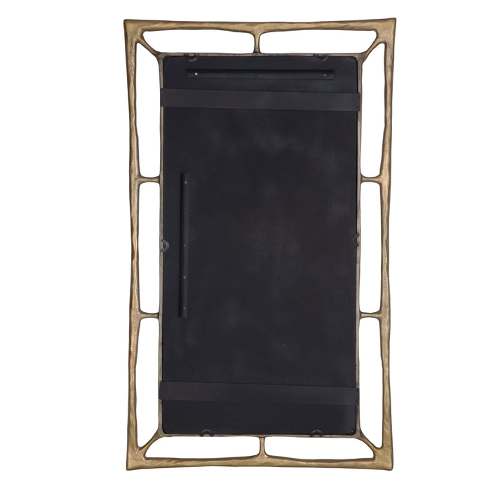 Felix Mirror Antiqued Brass-Mirrors/Pictures-Uttermost-Lighting Design Store