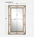 Felix Mirror Antiqued Brass-Mirrors/Pictures-Uttermost-Lighting Design Store