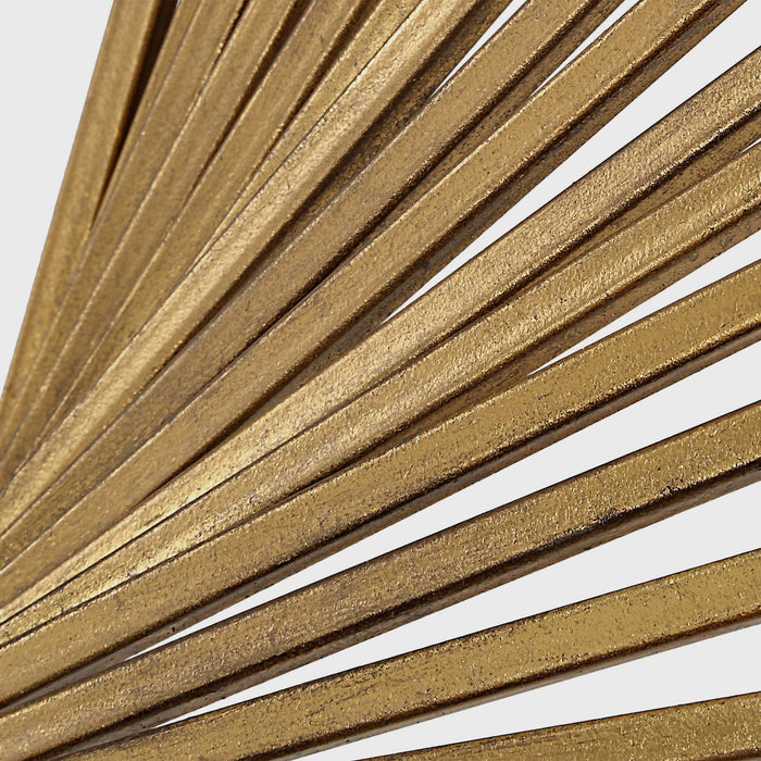 Coreograph Wall Decor Set/3 Antique Gold Leaf-Mirrors/Pictures-Uttermost-Lighting Design Store