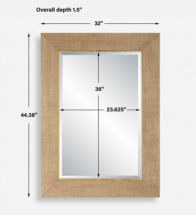 Bungalow Mirror Solid Wood-Mirrors/Pictures-Uttermost-Lighting Design Store