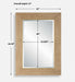 Bungalow Mirror Solid Wood-Mirrors/Pictures-Uttermost-Lighting Design Store
