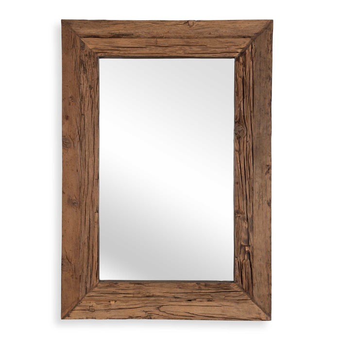 Rennick Mirror Rustic Pine Wood-Mirrors-Uttermost-Lighting Design Store